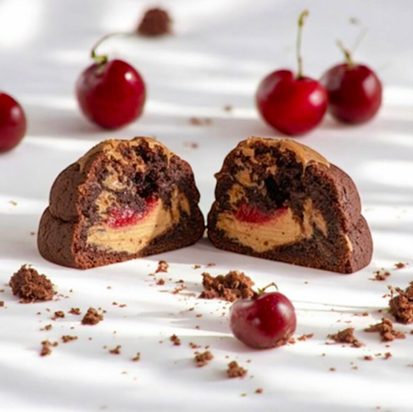 Choco Cherry Cheesecake