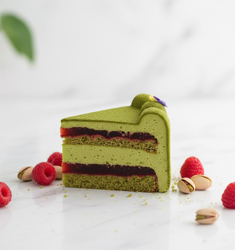Pistachio Raspberry