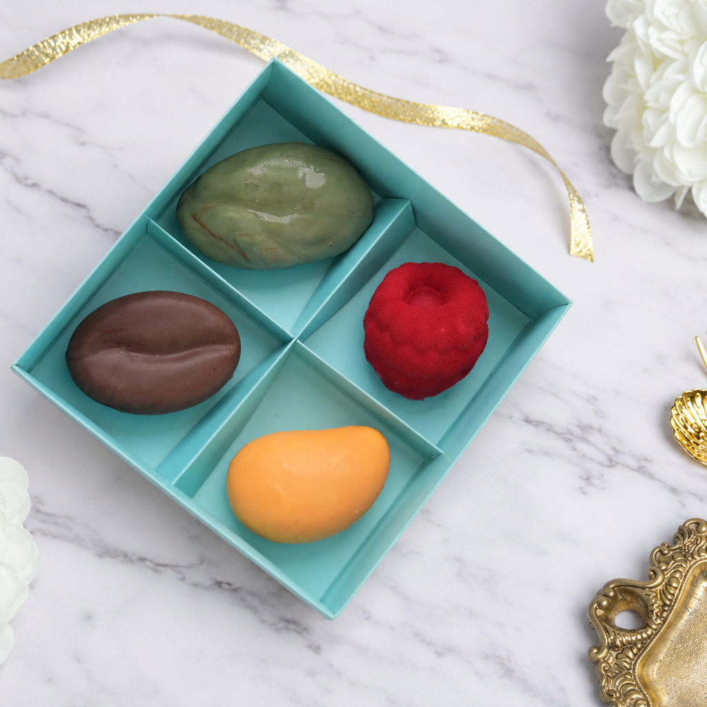 4 pcs illusion dessert box
