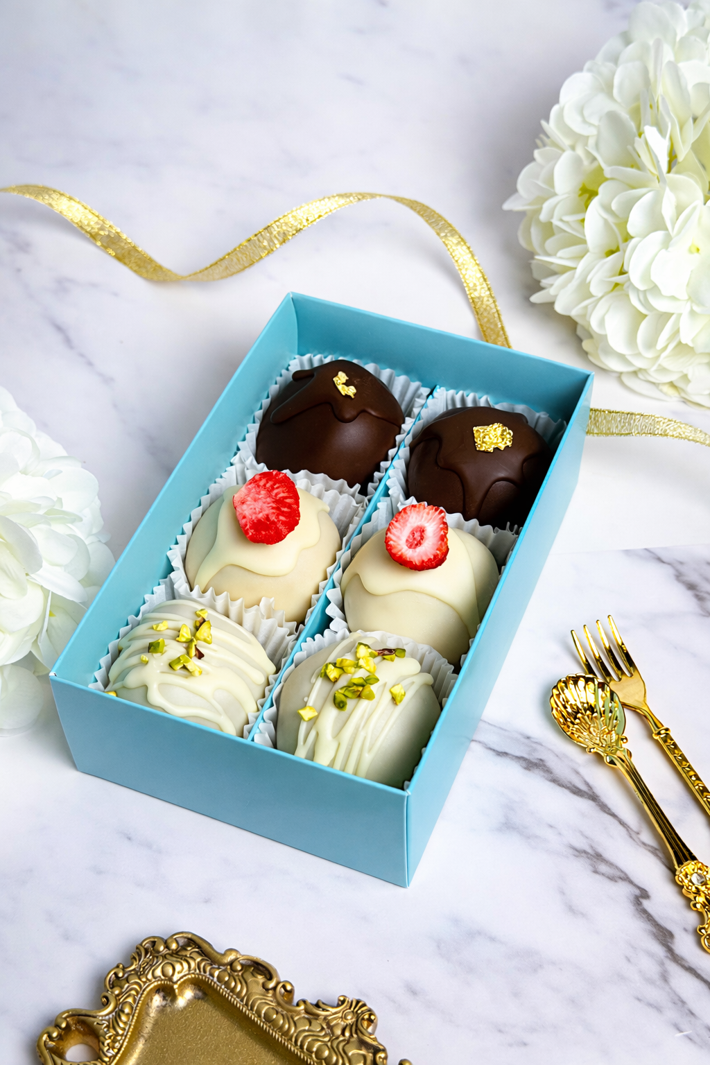 6 pcs Cake ball  box