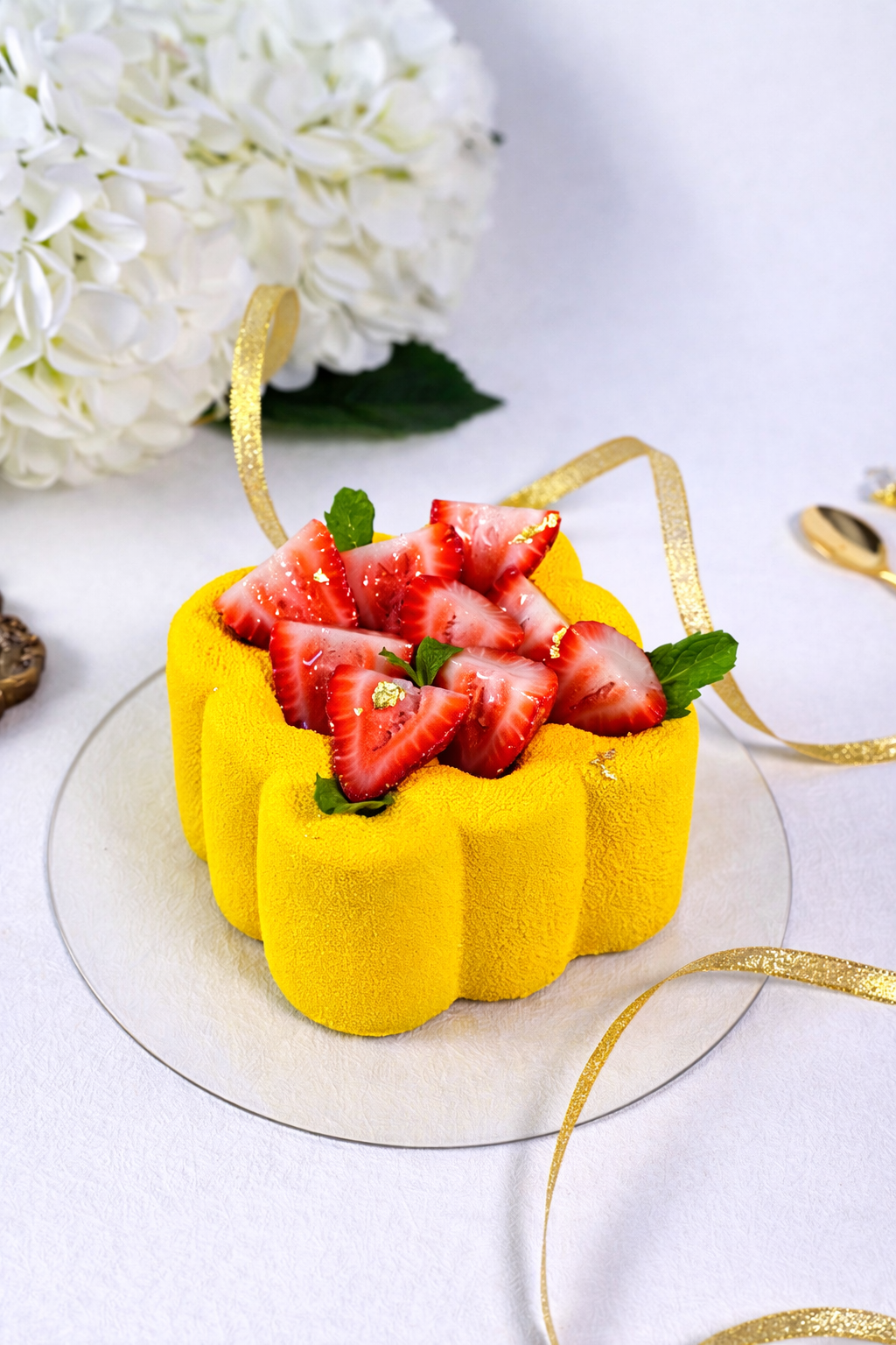 Berry cake (square)