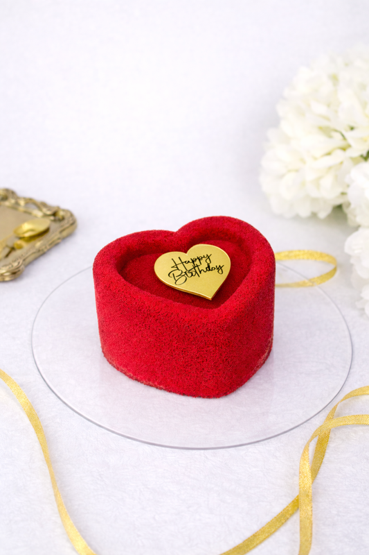 Happy Birthday сake (heart)