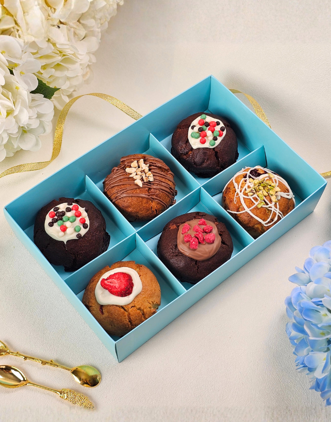 6 pcs NY cookie box